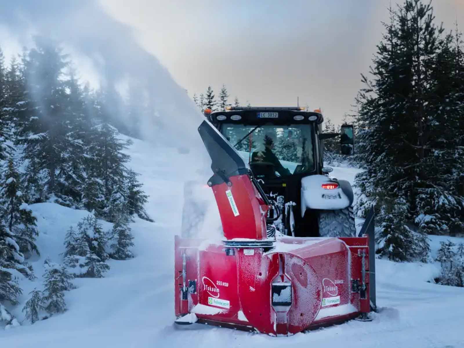 Schneefräse Tokvam HSV V förmig