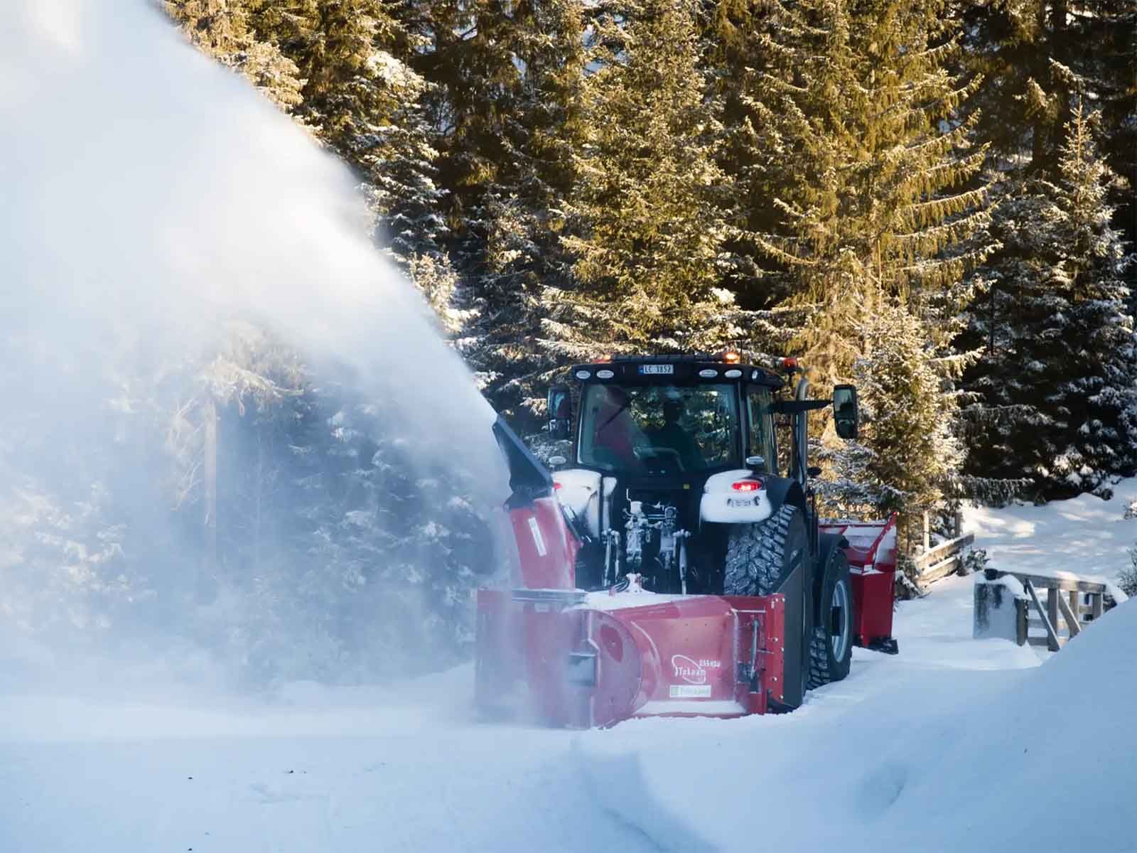 Schneefräse Tokvam HSV V förmig