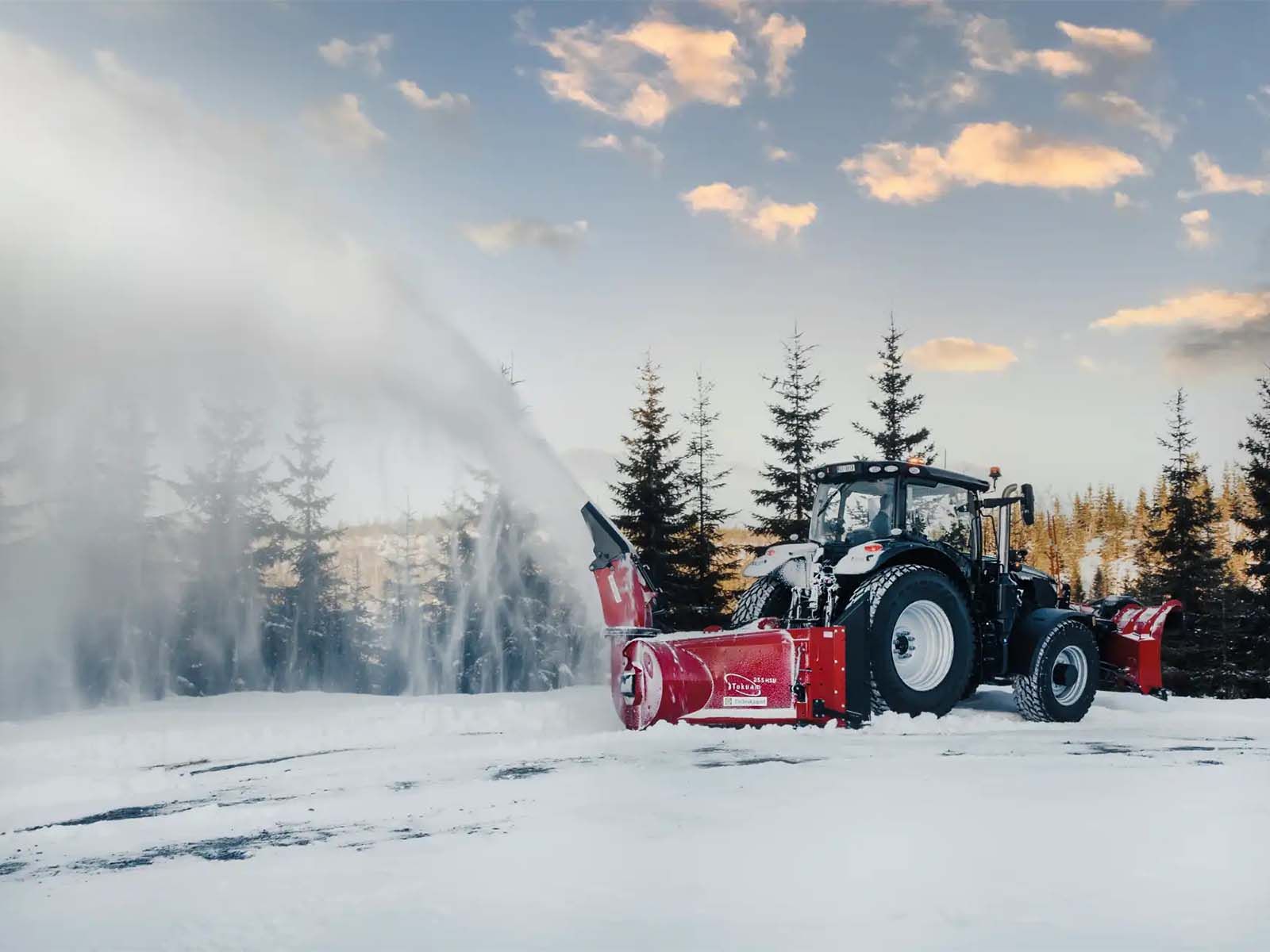 Schneefräse Tokvam HSV V förmig